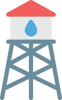 water toren vector illustratie Aan een achtergrond.premium kwaliteit symbolen.vector pictogrammen voor concept en grafisch ontwerp.