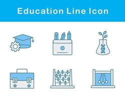 onderwijs vector icoon reeks