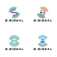 s brief voor signaal Wifi verbinding logo ontwerp concept Aan wit achtergrond vector