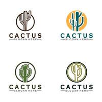 cactus logo sjabloon ontwerp vector, ontwerp concept, creatief symbool, icoon vector