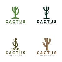 cactus logo sjabloon ontwerp vector, ontwerp concept, creatief symbool, icoon vector