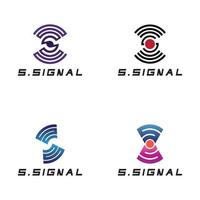 s brief voor signaal Wifi verbinding logo ontwerp concept Aan wit achtergrond vector