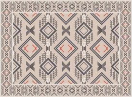 Perzisch tapijt patronen, Afrikaanse etnisch naadloos patroon boho Perzisch tapijt leven kamer Afrikaanse etnisch aztec stijl ontwerp voor afdrukken kleding stof tapijten, handdoeken, zakdoeken, sjaals tapijt, vector