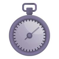 stopwatch tweede icoon tekenfilm vector. timer klok vector