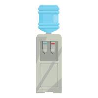 kantoor water koeler icoon tekenfilm vector. levering onderhoud vector
