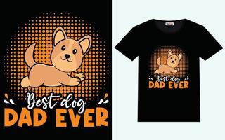 hond t-shirt ontwerp grafisch vector en typografie ontwerp