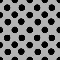 naadloos patroon met polka dots vector