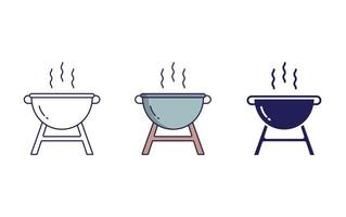 barbecue vector pictogram