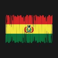 Bolivia vlag borstel vector