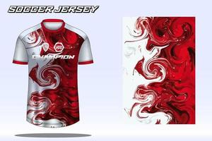 voetbal Jersey sport t-shirt ontwerp mockup voor Amerikaans voetbal club vector