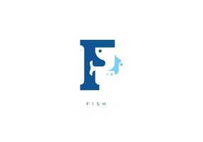 vis f monogram, vector logo