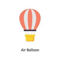 lucht ballon vector vlak pictogrammen. gemakkelijk voorraad illustratie voorraad illustratie