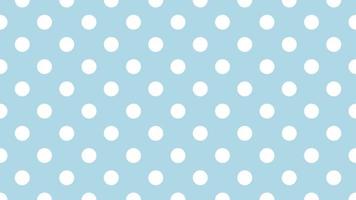 wit kleur polka dots over- licht blauw achtergrond vector