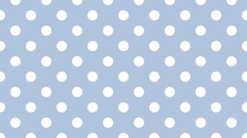 wit kleur polka dots over- licht staal blauw achtergrond vector