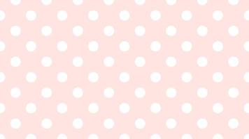 wit kleur polka dots over- nevelig roos uit wit achtergrond vector