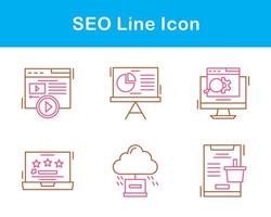 seo vector icoon reeks