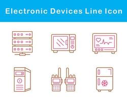 elektronisch apparaten vector icoon reeks