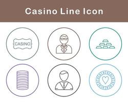 casino vector icoon reeks