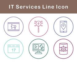 het Diensten vector icoon reeks