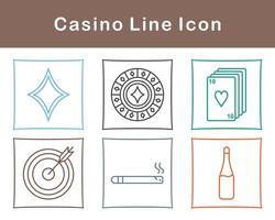 casino vector icoon reeks