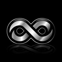 infinity logo vector