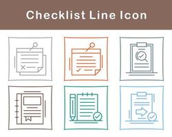 checklist vector icoon reeks