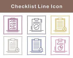 checklist vector icoon reeks