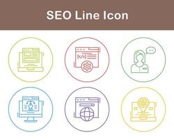 seo vector icoon reeks