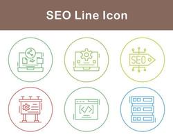 seo vector icoon reeks