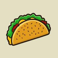 nacho's, acceptgiro, burrito vector illustratie concept. snel voedsel illustratie concept.