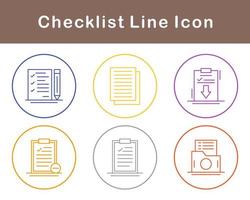 checklist vector icoon reeks