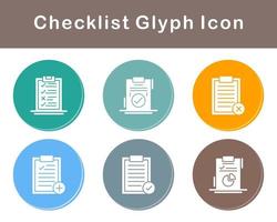 checklist vector icoon reeks