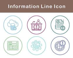 informatie vector icoon reeks