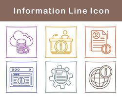 informatie vector icoon reeks