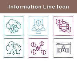 informatie vector icoon reeks