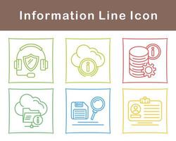 informatie vector icoon reeks