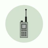 mobiel walkie talkie vector illustratie voor grafisch ontwerp en decoratief element