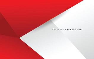 rood wit modern abstract ontwerp als achtergrond vector