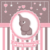 Baby Shower achtergronden vector