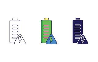 batterij vector pictogram