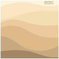 gemakkelijk abstract zand achtergrond met bruin kleur combinatie, strand woestijn, boek omslag, behang, vector