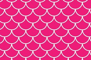 abstract wit meermin schaal Aan roze achtergrond patroon ontwerp. vector