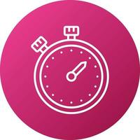 stopwatch-pictogramstijl vector