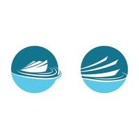 cruiseschip logo afbeeldingen vector