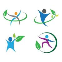 wellness logo afbeeldingen ontwerp vector