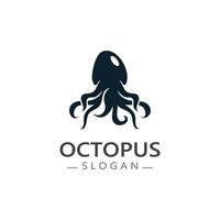 Octopus logo beeld ontwerp icoon illustratie dier vector