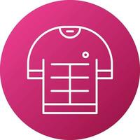 kleermaker shirt-patroon icoon stijl vector