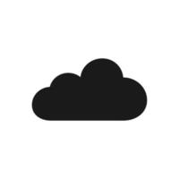 wolk vector pictogram