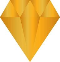 goud bruiloft diamant. vector grafisch ontwerp. vector icoon