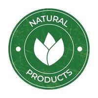 natuurlijk Product vector label, natuurlijk producten, gezond voedsel embleem, natuurlijk Product logo, embleem, zegel, insigne, sticker, label, cbd etiket ontwerp elementen, biologisch voedsel